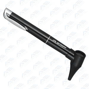 Portée d'otoscope de poche noire 5 couvre l'outil de soin des oreilles de Diagnostic en acier inoxydable pour les infirmières Apto Enterprises Apto Enterprises - Product Image 4