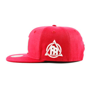 Casquette de baseball structurée à 6 panneaux réglable, personnalisée par le fabricant, haut de gamme, rouge, style hip-hop, pour hommes et femmes, idéale pour le sport et les activités de plein air, vente en gros - Product Image 4