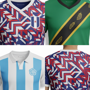 2025 Custom Soccer Jerseys New Style Digital Printing 100% Polyester 3D Embroidery <b>Light</b> Weight Team Name Short Sleeve Front - Product Image 4