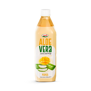 Fabricante de Bebidas de Aloe Vera Nawon, Bebida de Aloe Vera en Botella con Cubos de Aloe Vera, 500 ml, Jugo de Frutas, Marca Privada - Product Image 3