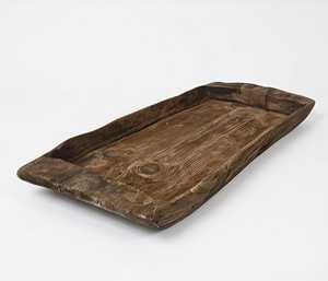 <b>Rustic</b> <b>Wooden</b> Rectangular Tray Handmade Antique Style Serving Tray for Farmhouse Apartment Hotel Use - Product Image 1