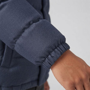 Veste matelassée imperméable pour homme, veste d'hiver décontractée pour homme, fermeture éclair, respirante, à capuche, sans couture - Product Image 3