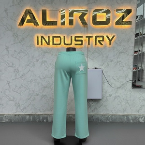 Pantalons de survêtement pour hommes, personnalisez votre propre logo, coupe droite, prix de gros, fabrication professionnelle - Product Image 2