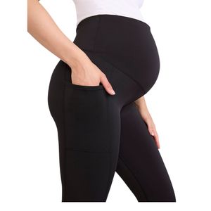Leggings de Yoga et de Fitness pour Femmes Enceintes, Taille Haute, avec Poches – Vente en Gros OEM/ODM - Product Image 2