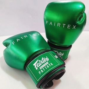 High Quality Custom Design Leather Boxing <b>Gloves</b> with UV Protection Hook Loop Closure for Muay Thai Kickboxing Training Sparring - Product Image 1