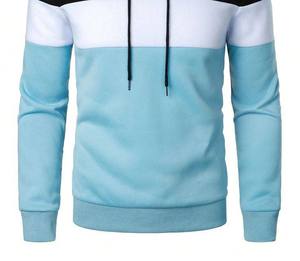 Sudaderas con Capucha Personalizadas de Algodón 100% para Hombre, Estilo Casual de Invierno, Color Sólido, Alta Calidad para Adultos - Product Image 3