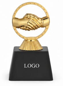 •Elegant metal <b>trophy</b> designed to honor excellence. - Product Image 3