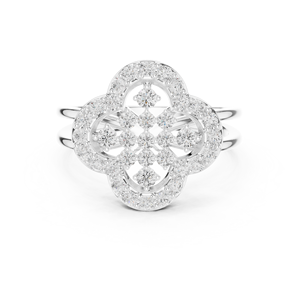 Lema joyas Anillo de declaración de oro de 14 quilates con detalles finos Estilo tradicional - Product Image 6