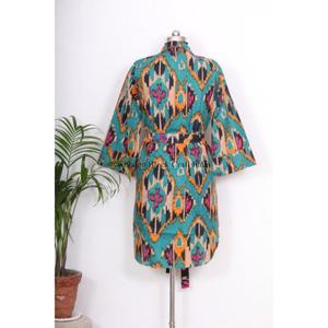 Camisa Larga Estilo Kimono Romántica de Algodón para Mujer, Encanto Caprichoso, Fluidez Sofisticada, Vestidos Casuales al por Mayor - Product Image 6