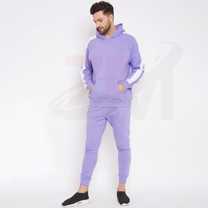 Conjunto Deportivo Personalizado 2026, 100% Algodón, Sudadera y Pantalones Deportivos Lisos para Hombre, Cómodos, Venta al Por Mayor, OEM - Product Image 2