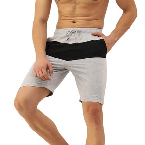Shorts pour hommes légers et respirants en toile 100 % coton de haute qualité, taille mi-haute, coupe confortable, commandes en gros - Product Image 1