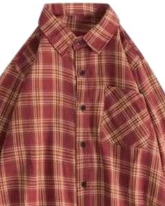 Chemise décontractée à carreaux noirs et blancs pour hommes, en coton et polyester, à manches longues, boutonnée, pour la vente en gros, les offres OEM et l'exportation. - Product Image 4