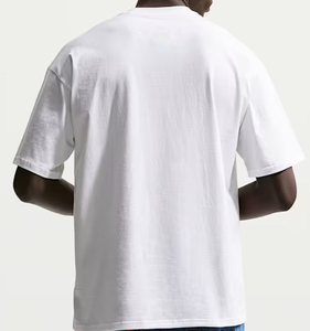 T-shirt unisexe de luxe 100 % coton 230 GSM, grammage lourd, personnalisable avec logo, t-shirt vierge oversize pour hommes - Product Image 2