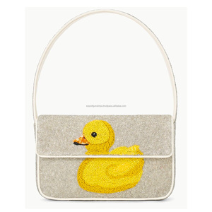 Indian Bohemian Style Handmade <b>Beaded</b> Women's Messenger Clutch Bag Elegant Boho Style Evening Shopping Party Shoulder Bags - Product Image 6