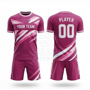 Me Youth Set Good Price Whole <b>Sale</b> Rate Short Sleeve Automated Cutting OEM Service <b>for</b> <b>Men's</b> Soccer Uniform - Product Image 2
