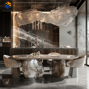 Tavoli <span class=keywords><strong>da</strong></span> <span class=keywords><strong>Pranzo</strong></span> in Marmo Non Lucido, Tavolo in Pietra per <span class=keywords><strong>Arredamento</strong></span> <span class=keywords><strong>Moderno</strong></span> di Casa, Hotel, Appartamento e <span class=keywords><strong>Sala</strong></span> <span class=keywords><strong>da</strong></span> <span class=keywords><strong>Pranzo</strong></span> - Product Image 3