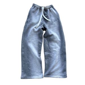 Usine directe nouveaux pantalons évasés décontractés pour hommes conception empilée légère avec logo personnalisé idée privée pantalons évasés - Product Image 2