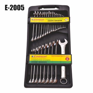 Eastman Brand Combination Spanner Ring Shallow Offset E-2409 OEM Customizable Hand Tools Exporter India - Product Image 3