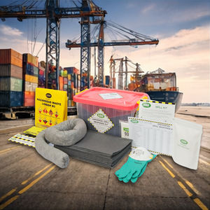 Kit Universal para Derrames de 15 Litros con Caja Transparente, Diseño Compacto, Solución Lista para Usar en Emergencias para Derrames de Aceite y Productos Químicos - Product Image 3