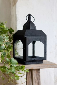 Farol Hecho a Mano Personalizado para Decoración del Hogar, Portavelas Navideño con Acabado Antiguo y Ventanas de Vidrio para Jardín o Patio - Product Image 5