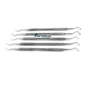 Kit de Instrumentos Dentales Manuales Asterium, Pulidor de Bolas, Doble Extremo, Acero Inoxidable, Herramientas de Acabado para Restauraciones de Composite - Product Image 3