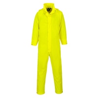 Conjunto de Trabajo Pro-Tech Antiestático, Impermeable, Transpirable, con Carcasa de Poliéster Ignífugo, Bolsillos de Seguridad con Cremallera y Triple Costura