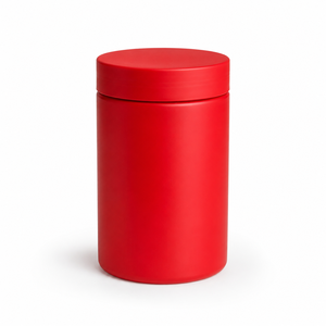 500ml Matte PET Food Jar with Screw <b>Lid</b> Custom <b>Plastic</b> <b>Container</b> for Coffee Tea Candy Snack Packaging Vietnam Factory - Product Image 3