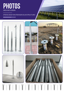Vis de fixation au sol robustes et personnalisées pour bâtiments préfabriqués extérieurs - Product Image 2