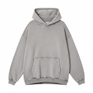 Sudadera con Capucha Moderna de Algodón y Felpa, Estilo Urbano, Cómoda para Uso Diario, Interior Suave y Duradero - Product Image 1