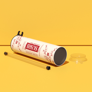 Tubo de Embalaje de Sushi de Lujo, Envase de Papel Impreso Personalizado para Alimentos - Product Image 6