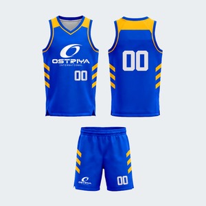 Uniformes de basket-ball pour femmes de haute qualité, 100% polyester, séchage rapide, respirant, antibactérien, col en V, manches courtes, imprimé sur le devant - Product Image 1