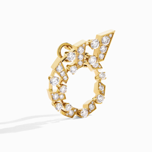 Gold Plated 925 Sterling <b>Silver</b> Zircon Stud <b>Earrings</b> Geometric Halo Ear Jewelry for <b>Wedding</b> Party Women - Product Image 1