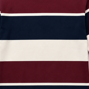 ผู้ผลิตเสื้อรักบี้แขนยาวแบบกำหนดเองสำหรับเสื้อทีม OEM ชุดยูนิฟอร์ม ปักลายพิมพ์แบบรีดร้อน ขายส่งเสื้อผ้า - Product Image 4