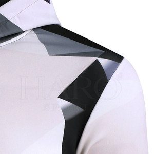 เสื้อฮู้ดดี้ผ้าคอตตอนผสมแบบพื้นฐานสำหรับผู้ชาย ทนทาน ผลิตตามสั่ง เหมาะสำหรับธุรกิจการพิมพ์และขายส่ง - Product Image 5