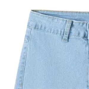 Women <b>Stretch</b> <b>Denim</b> Shorts Comfortable Casual Summer Bottoms Slim Fit Lightweight Outdoor Fashion Wear - Product Image 4