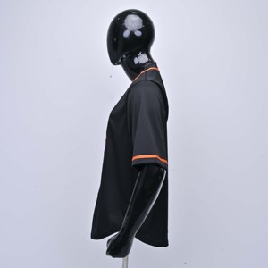 เสื้อเบสบอลโอเรกอนสเตทสีดำส้ม 86 แบบยูนิเซ็กส์สำหรับผู้ใหญ่ ผลิตตามสั่ง คุณภาพสูง พิมพ์ลายด้วยความร้อน วัสดุโพลีเอสเตอร์ - Product Image 2