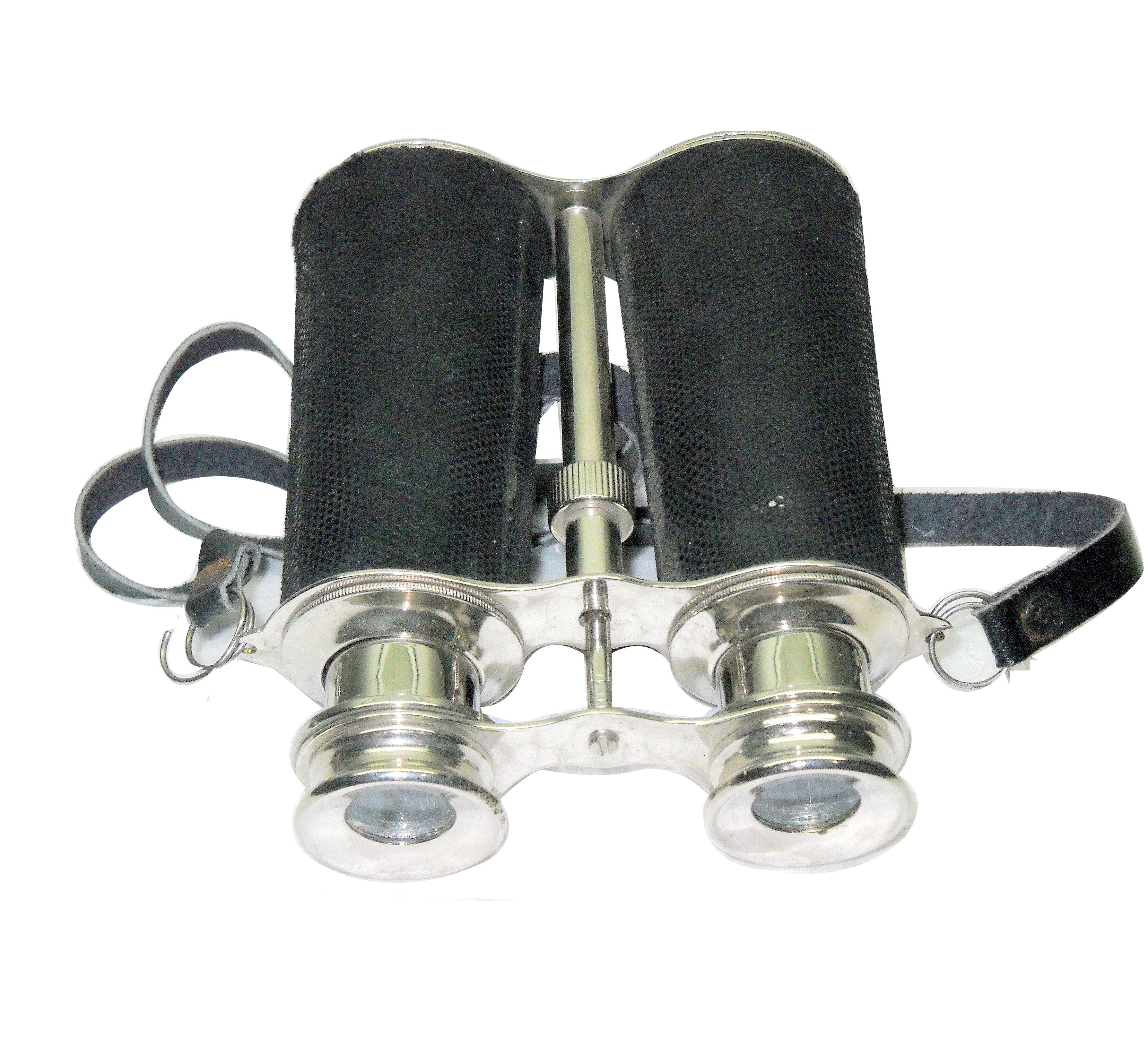 Оптический бинокль 6 дюймов с кожаным чехлом, украшение для дома в викторианском стиле, морской античный латунный, 6 дюймов