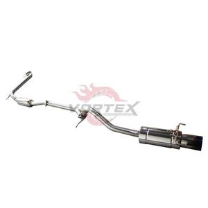 Tubo de Escape Universal de Acero Inoxidable de 1.5mm con Soldadura TIG, Estilo Escama de Pescado, para Honda Civic, Piezas de Auto de Alto Rendimiento OEM - Product Image 4