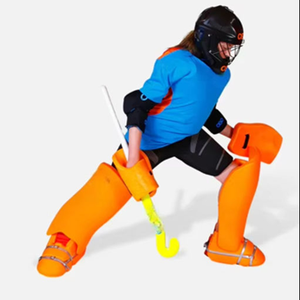 Equipo de Portero de Hockey sobre Césped TOPLINE PRODUCTS, Conjunto Completo Negro y Naranja, Equipo de Protección Modelo TP-GS-20 para Deportes de Equipo - Product Image 4