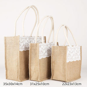 Sacs en jute réutilisables de qualité alimentaire pour l'emballage du riz et le stockage agricole - Product Image 3
