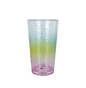 Vasos de agua de plástico acrílico colorido-Diseño moderno portátil para uso en fiestas en interiores/exteriores - Product Image 3