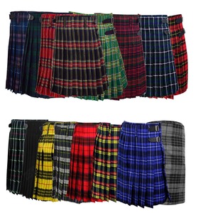 Kilt écossais traditionnel pour homme en acrylique avec motif uni - Product Image 4