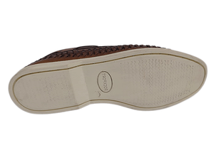 Mocasines Color Tabaco con Punta Redonda, Sin Cordones, Suela de Goma Antideslizante, para Todas las Temporadas - Product Image 2
