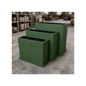 Macetas de Fibra de Vidrio Ecológicas, Duraderas y Ligeras con Nuevo Diseño para Jardín de Hotel, Precio de Fábrica - Product Image 1