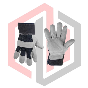 Gants de travail classiques en cuir, paume intégrale, résistants aux déchirures, respirants, sans silicone, sans poudre, antistatiques, anti-coupures, ignifuges - Product Image 4
