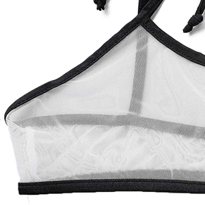 Ensemble bikini 2 pièces tendance pour femme – Maillot de bain élégant, léger, respirant, séchage rapide, tenue de plage en tissu extensible doux pour l'été - Product Image 6