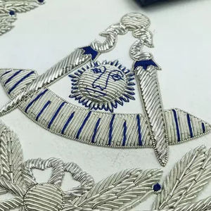 OEM Service High Quality Light <b>Weight</b> Customizable Fabric & Logo Masonic Aprons-Latest Design Hot Sale All Seasons Use - Product Image 5