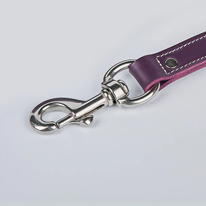 Correa de Cuero para Perro con Diseño Sólido y Moderno, Servicio OEM, Accesorios para Mascotas, Correa de Cuero para Perro en Venta - Product Image 4