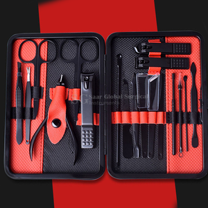 Kit de Manicura de Acero Inoxidable Duradero de Primera Calidad, 7 en 1, Juego Portátil para el Cuidado de las Uñas con Cortaúñas, Tijeras y Lima en Estuche para Adultos - Product Image 6