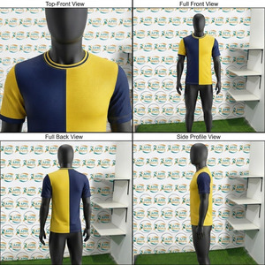 New Best Supplier Custom Team Logo Sublimated Eco-Friendly Stretch Breathable <b>Polyester</b> Mesh Football Jersey For Bulk Wear - Product Image 6